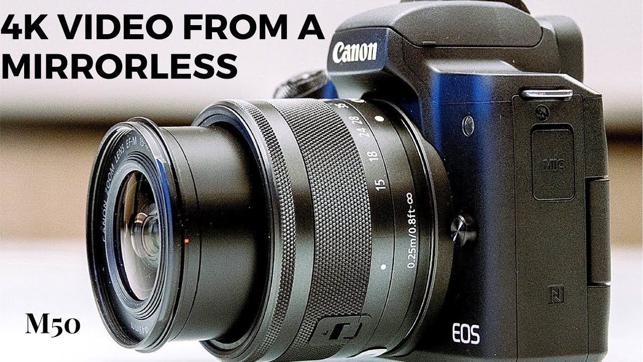 CANON EOS M50 EF-M 15-45mm | Unboxing | Review