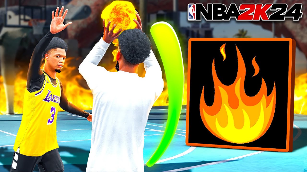 СИЛА HEAT CHECK в NBA 2K24! (ВСЯ ПЛОЩАДКА)