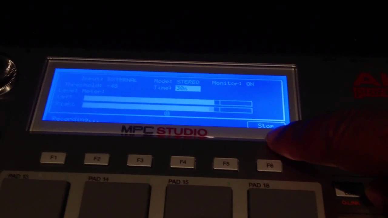 How To Sample On The MPC Studio
