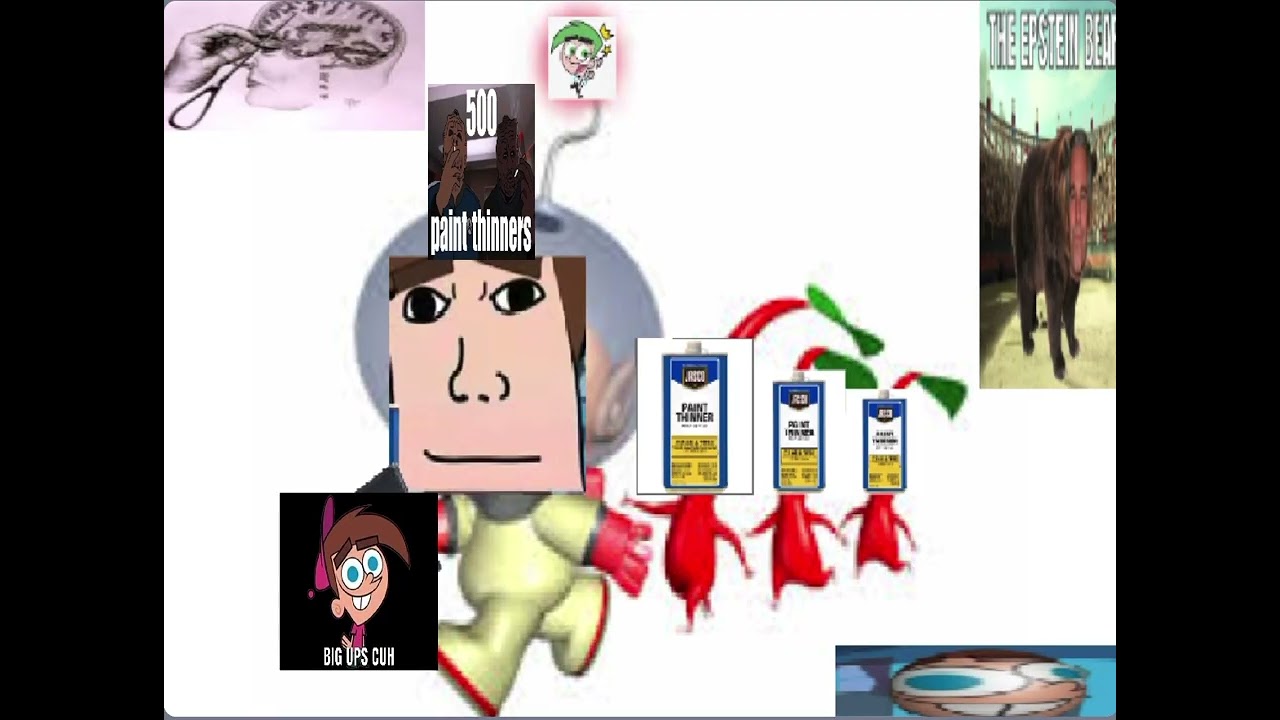 Timmy turner, the Holy Spirit of 40 OZ of paint thinner