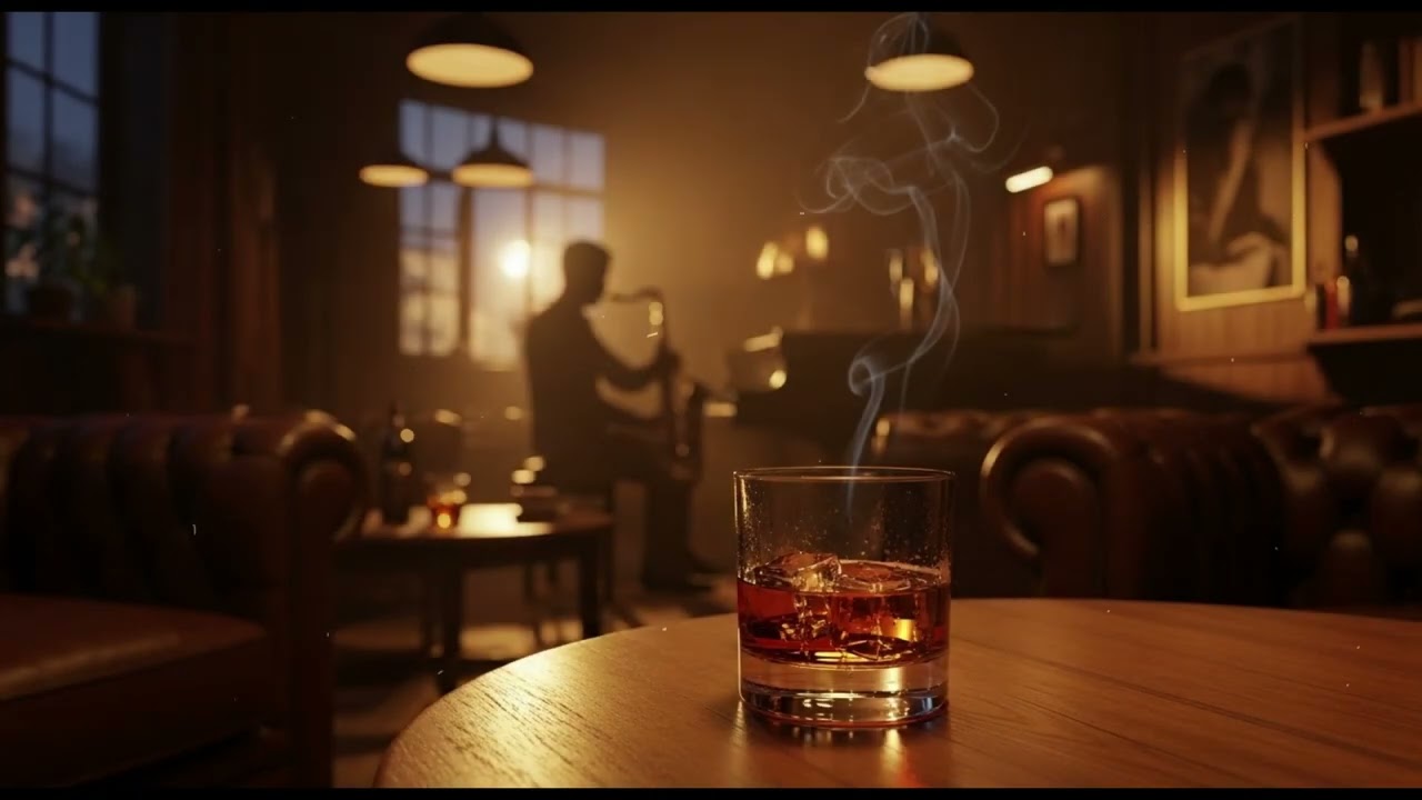 Smooth Whiskey Jazz Mix 🎶 Blues Lounge Music for Study & Evening Relax, Instrument Blues
