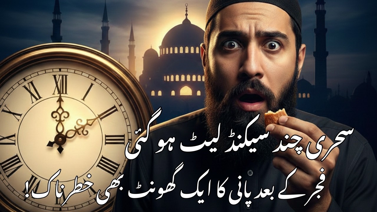 Sehri khtm hone ke bad khana | Kiya is Amal se Roza makrooh  hota hai ya toot jata hai?