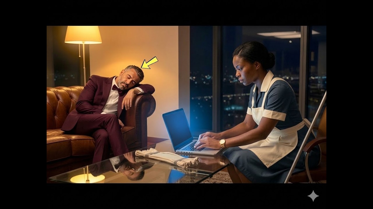 Billionaire Pretended to Sleep to Test His Black Maid —But What She Did Saved His Collapsing Company