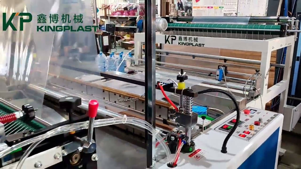 Kingplast GFQ Flat bottom garbage bag making machine