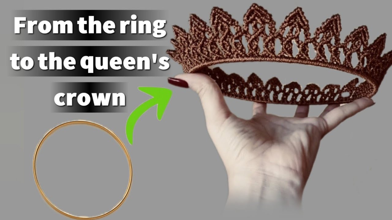 От простого обруча до стильной макраме-короны 👑 | Мастер-класс по плетению макраме-короны своими ...
