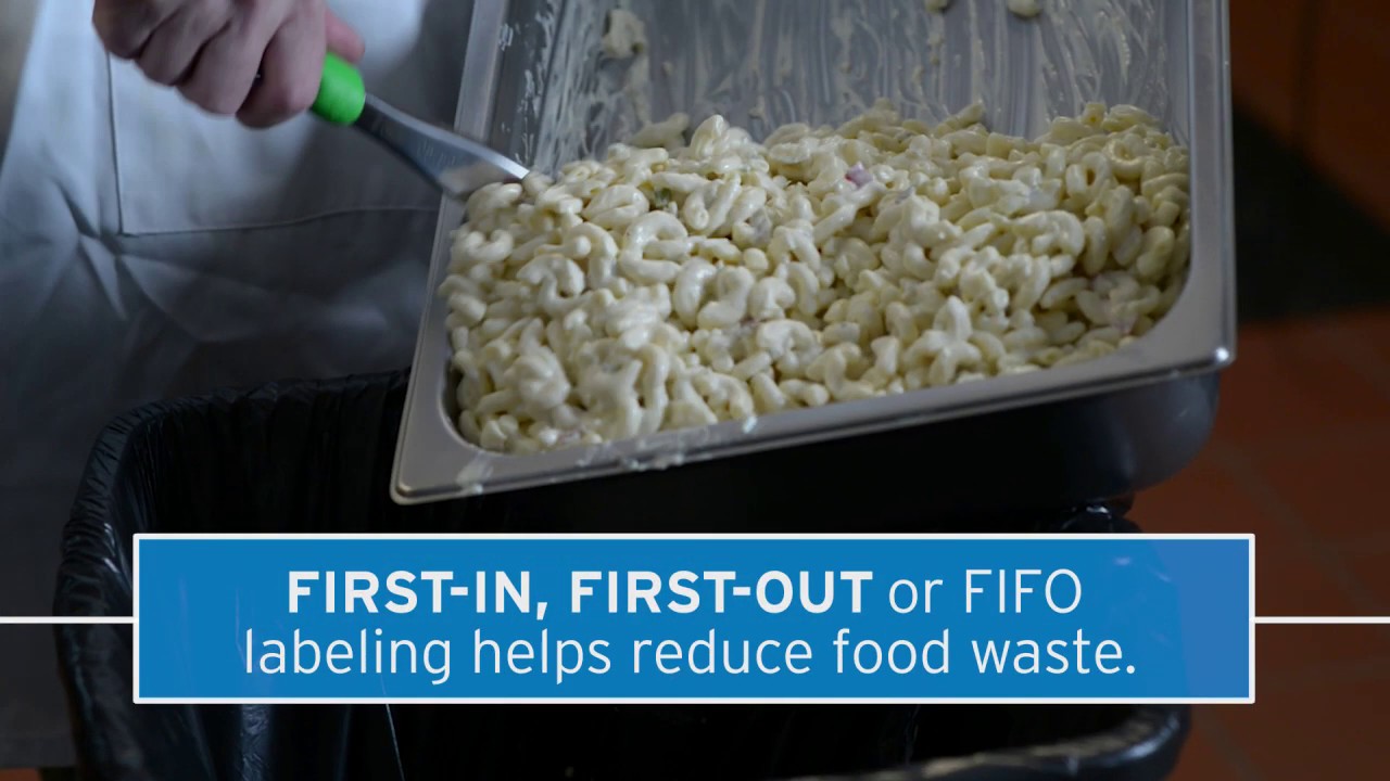 First-In First-Out Food Rotation Labeling