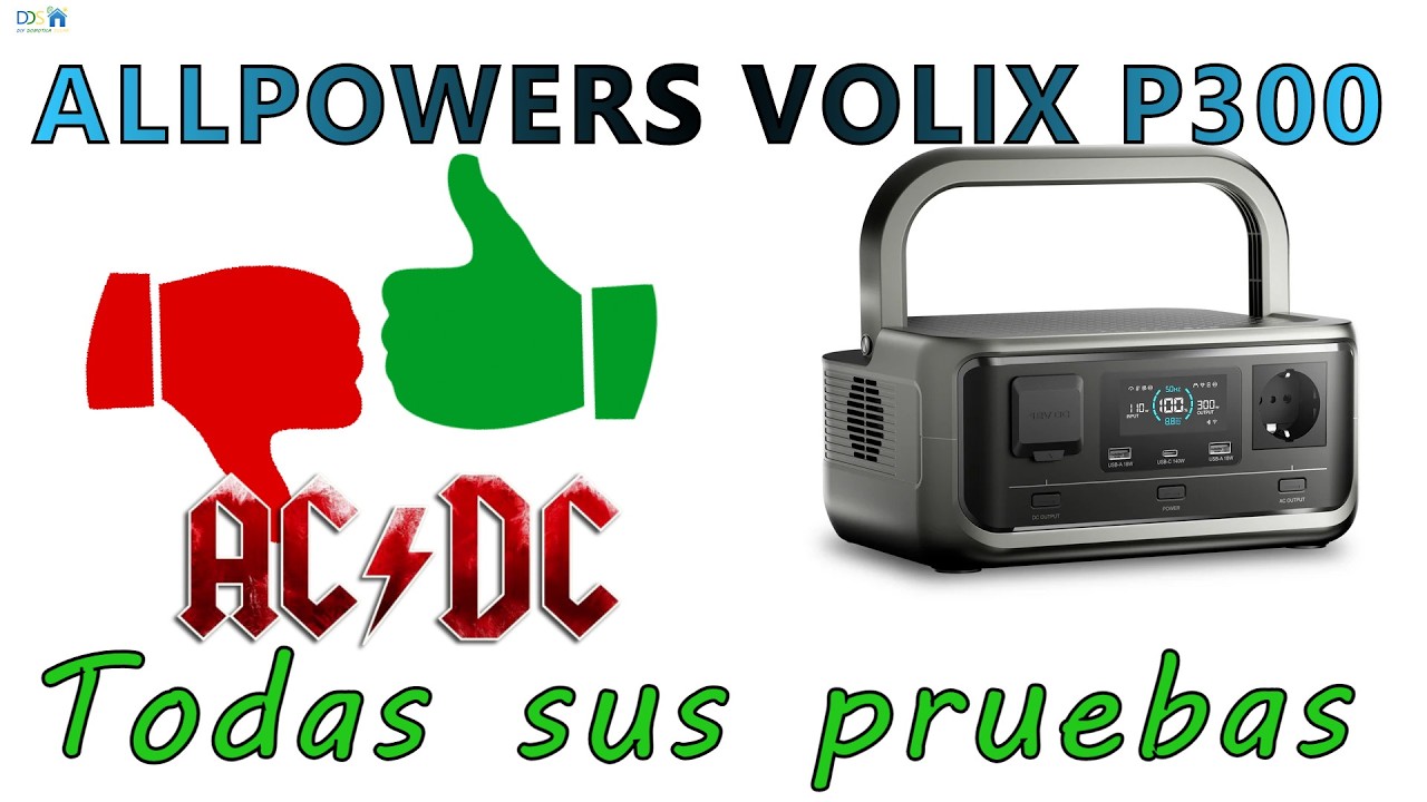 ALLPOWERS VOLIX P300  La nueva serie de Allpowers. Todas sus pruebas para ver si promete lo que dice