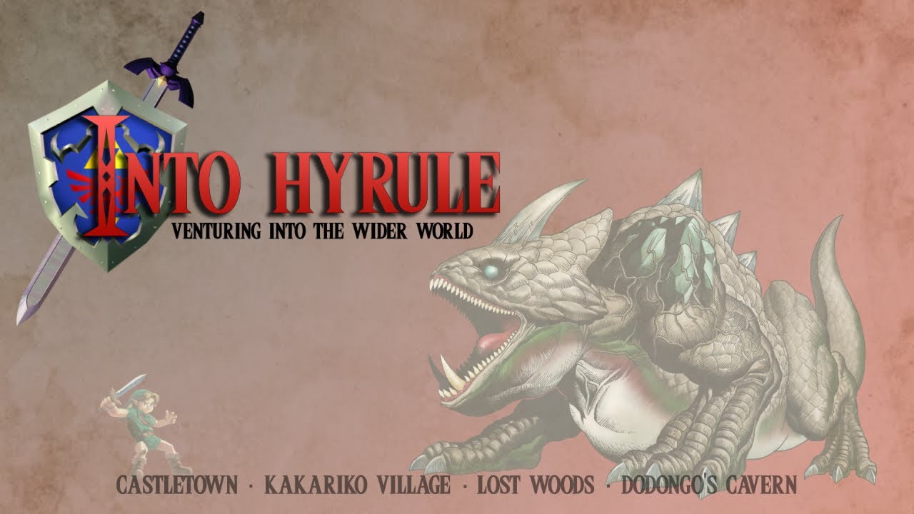 Ocarina of Time First Steps in Hyrule and Dodongos Cavern