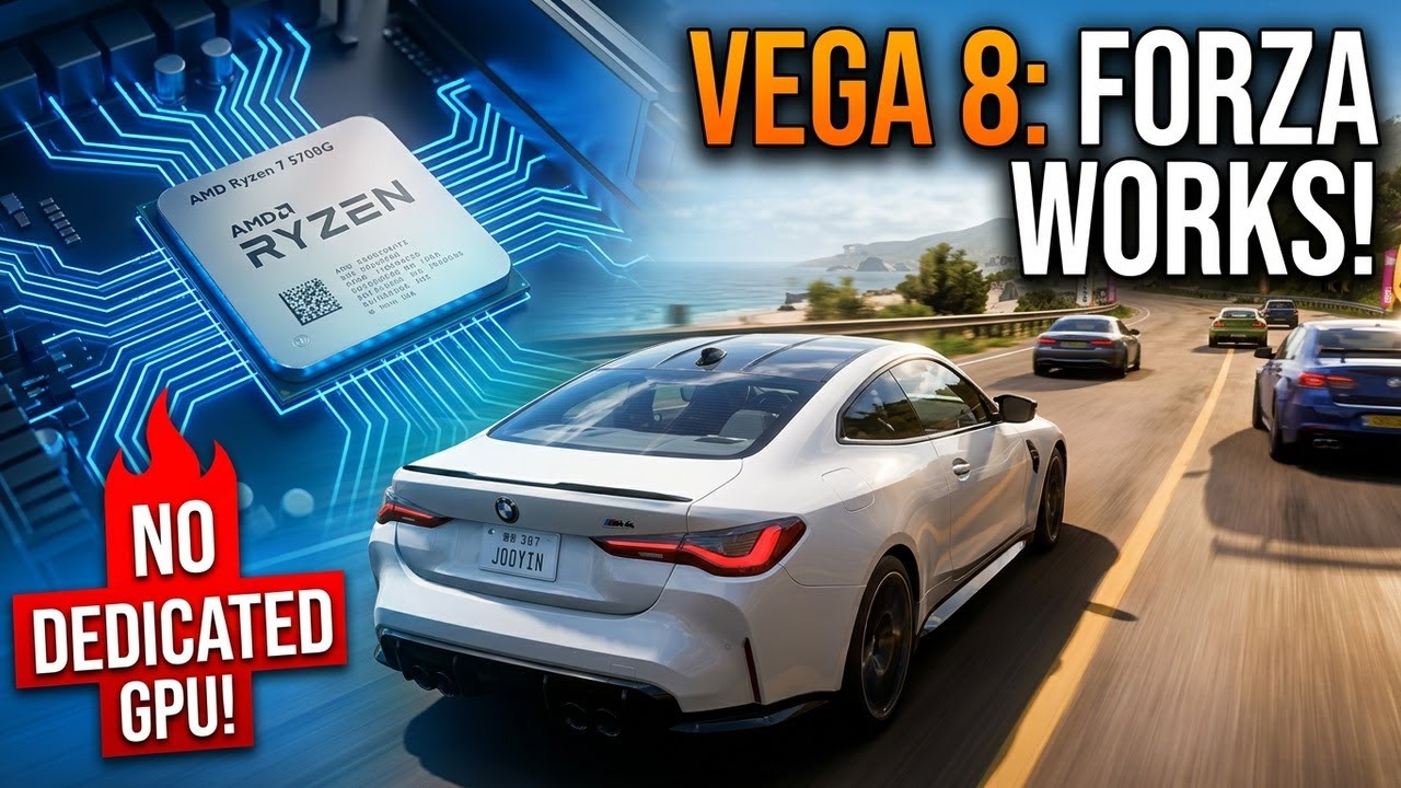 Can You Play Forza Horizon 5 with No Dedicated GPU? Ryzen 5700G Vega 8 Answer