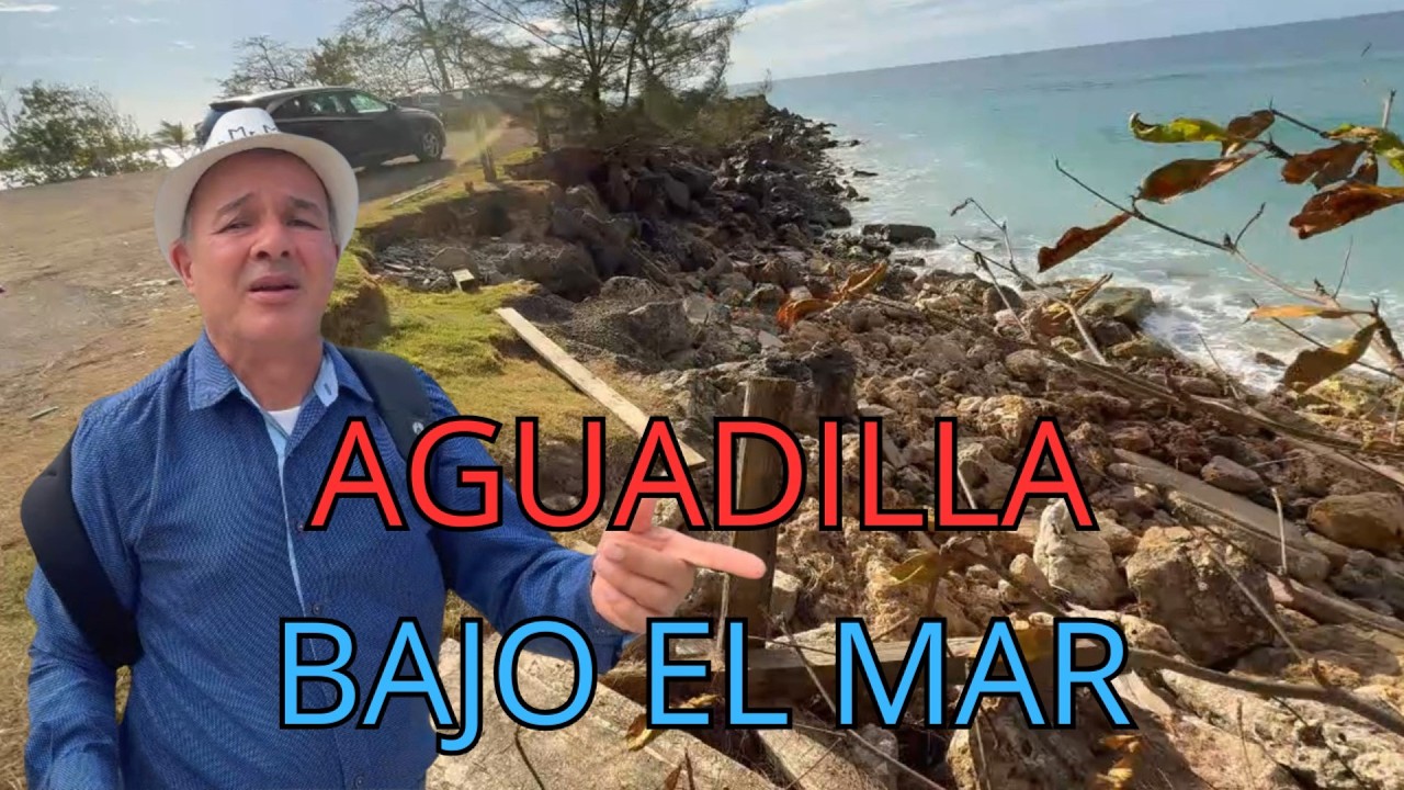 Fuerte Frente Frío Azota Aguadilla P R 🌊 Olas Ciclónicas Destruyen Paseo Real Marina y Parque Colón
