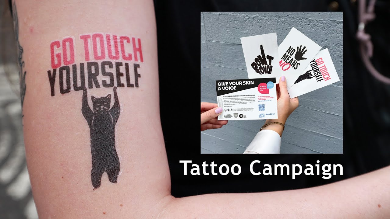 Zurich Tattoo Campaign Against Sexual Assaults | Caliente Festival | Street Parade Zurich