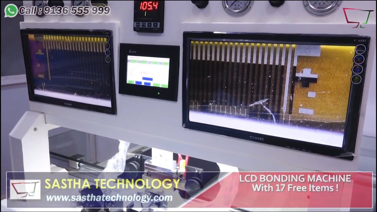LCD ACF Bonding Machine Side COF Bonding  Sastha Technology