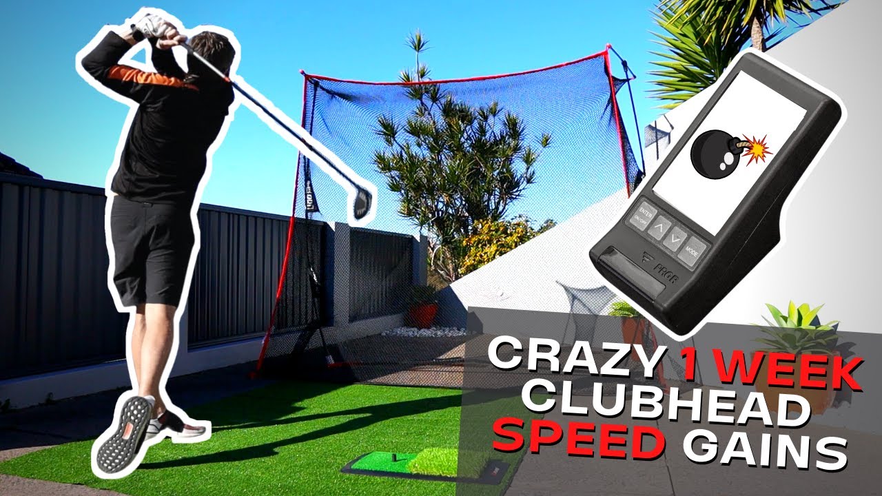 Increase Clubhead Speed and Carry Distance from Home in Six Weeks | Golf Strength & Speed Training