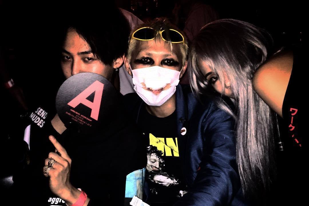 G-Dragon @ +82 x Ambush Opening Party in Tokyo, 01.09.2016