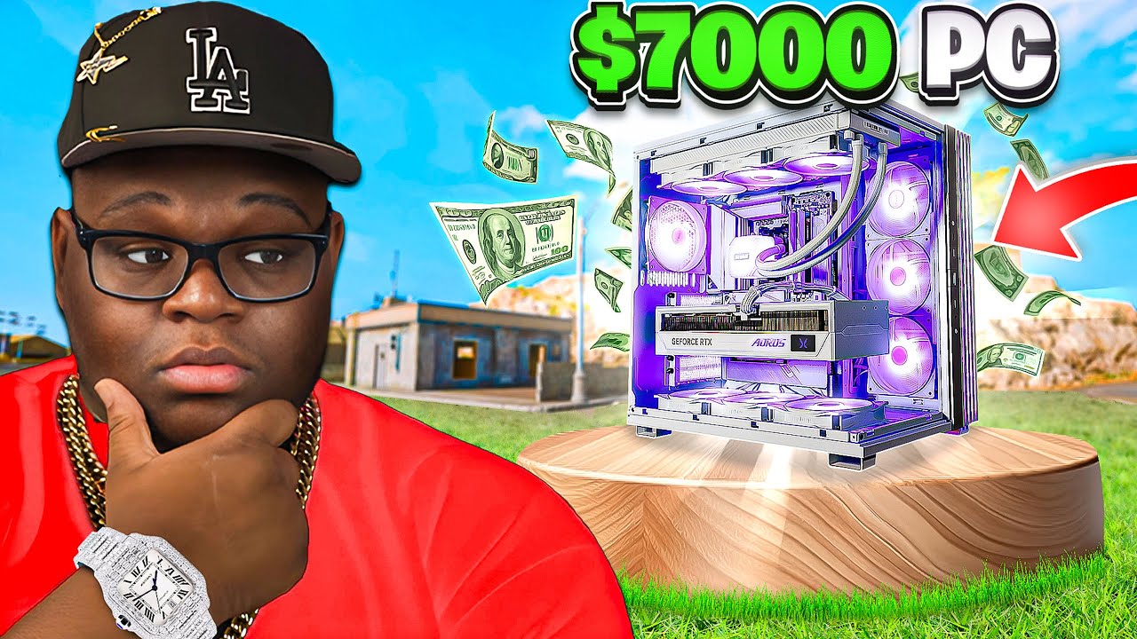 My NEW $7000 WARZONE GAMING PC!