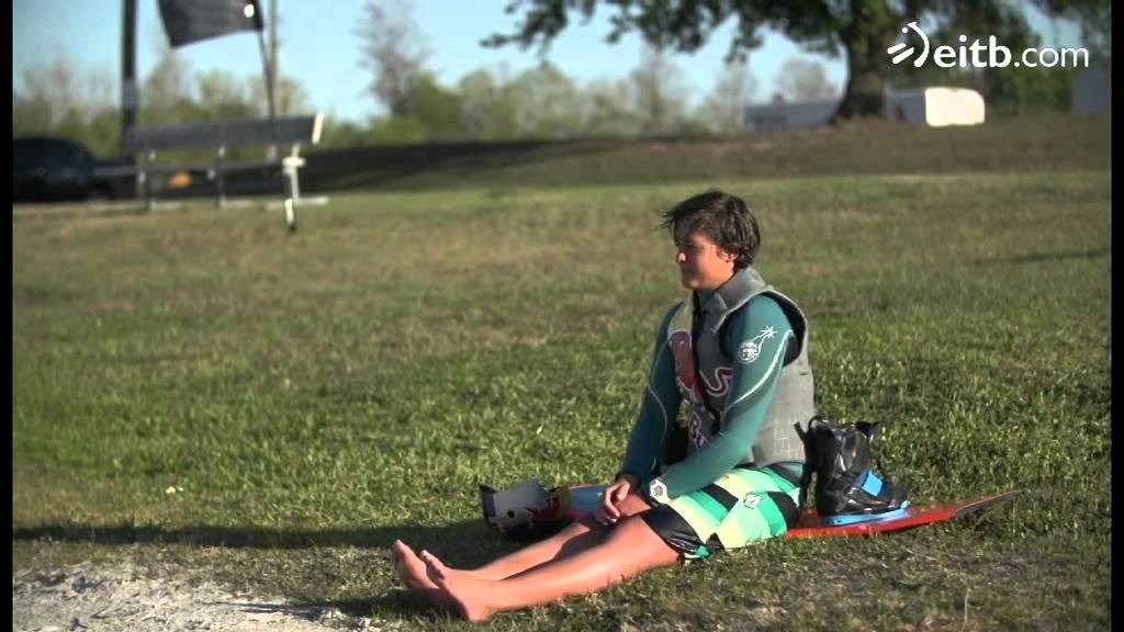 Nola prestatzen da munduko kite surf txapelduna?
