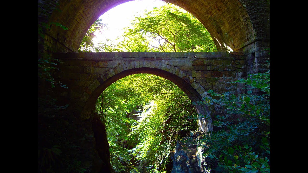 The Remarkable Rumbling Bridge, at Kinross in Scotland