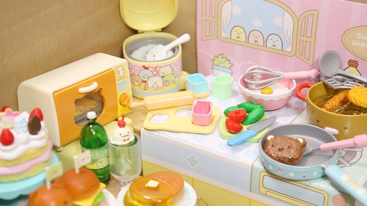 【リーメント すみっコぐらし】 わくわくクッキング Sumikko Gurashi Exciting Cooking [Miniature Toy]