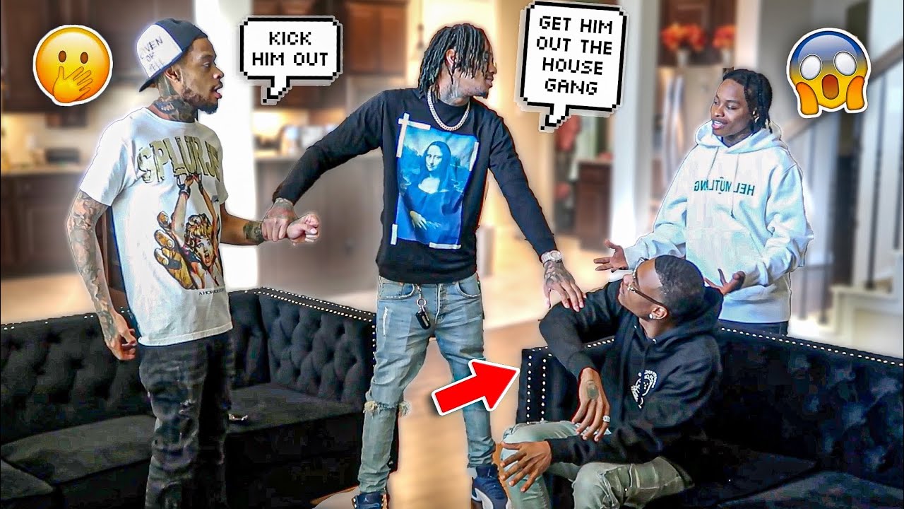 I TOLD JAZZ TO KICK ARMON AND AMAR OUT THE HOUSE PRANK !!!