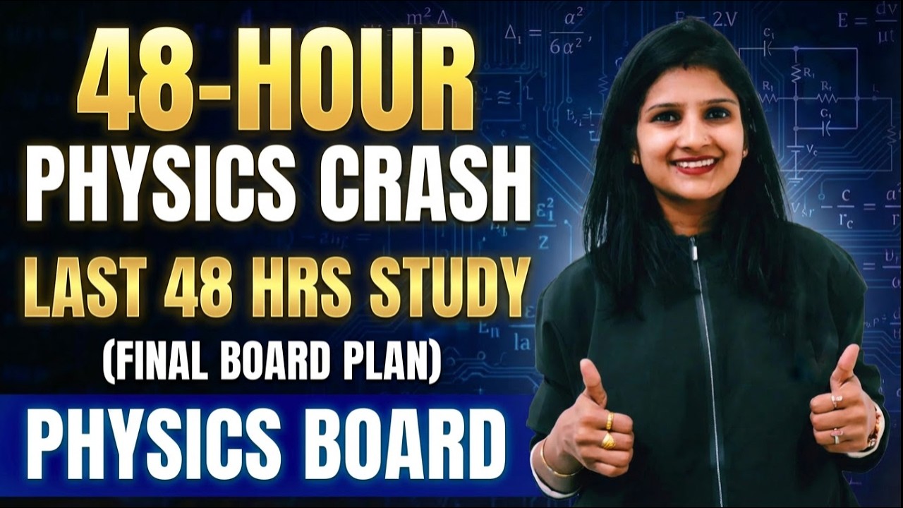 Only 2 Days Left for Physics Board ❌ Do This Now | Nikita Maam | Dr VA NEE NI