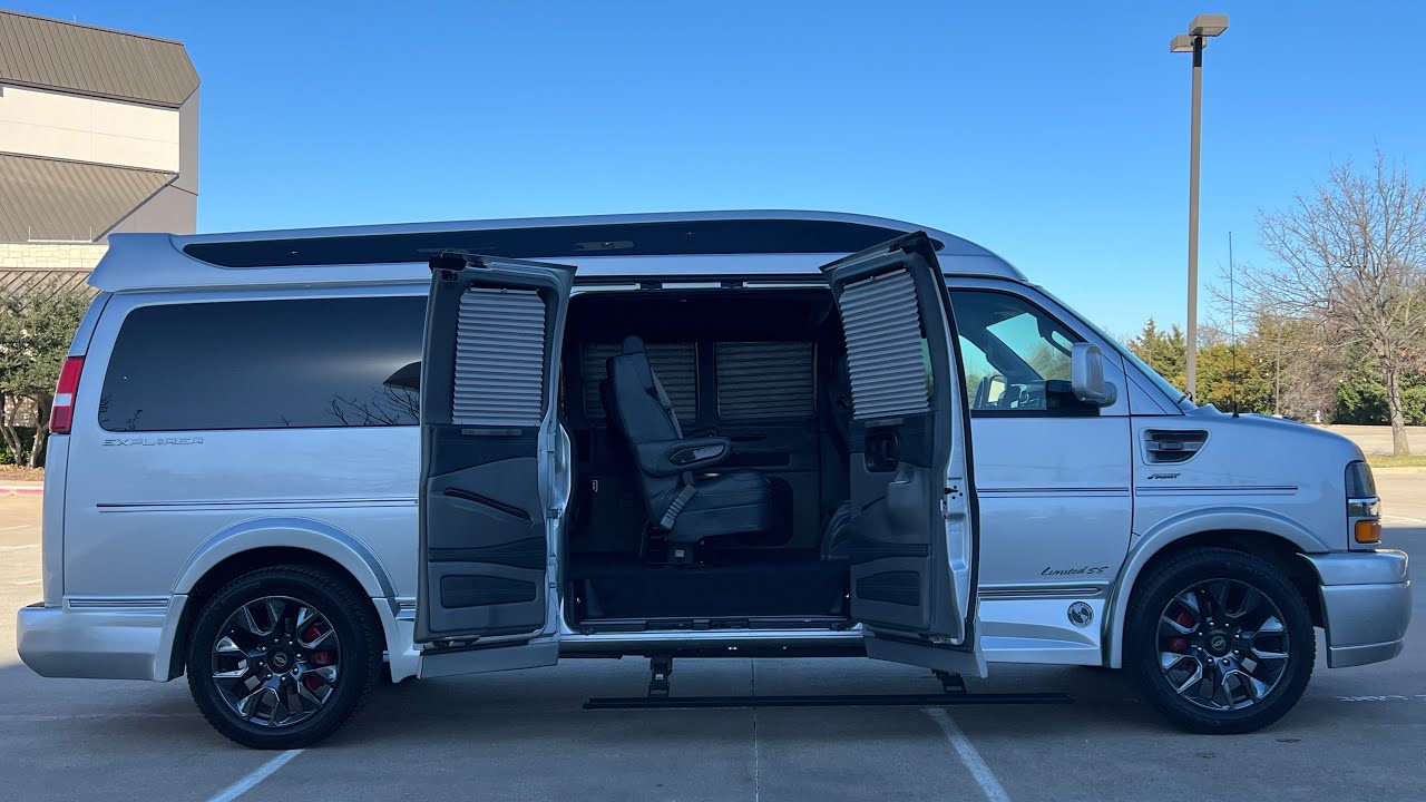 Rare! Tuned 9 Passenger Explorer Conversion Van Warranty! TV Bed Bad A$$!
