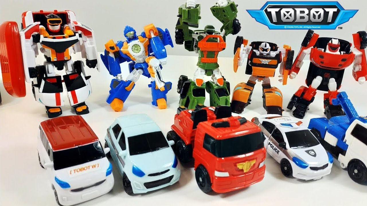 Новые #ТОБОТЫ: Тобот W, Тобот K, Тобот Z, Тобот V и Тобот X приключения - Игрушки трансформеры TOBOT