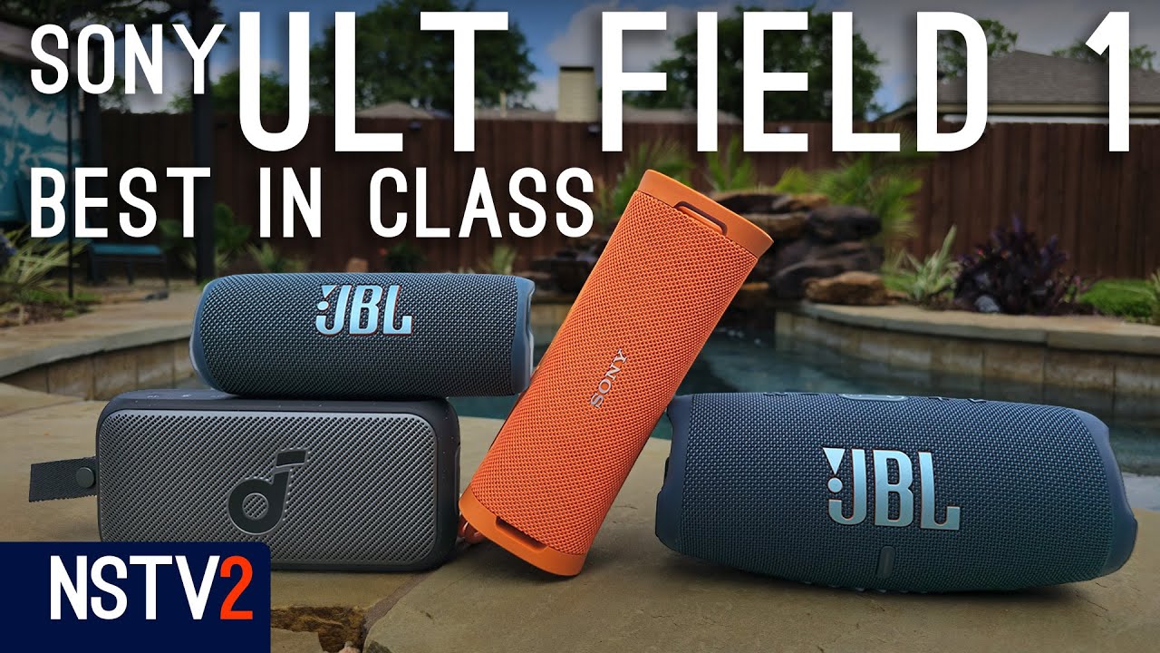 Sony ULT Field 1 против JBL Flip 6, JBL Charge 5 и Soundcore Motion 300