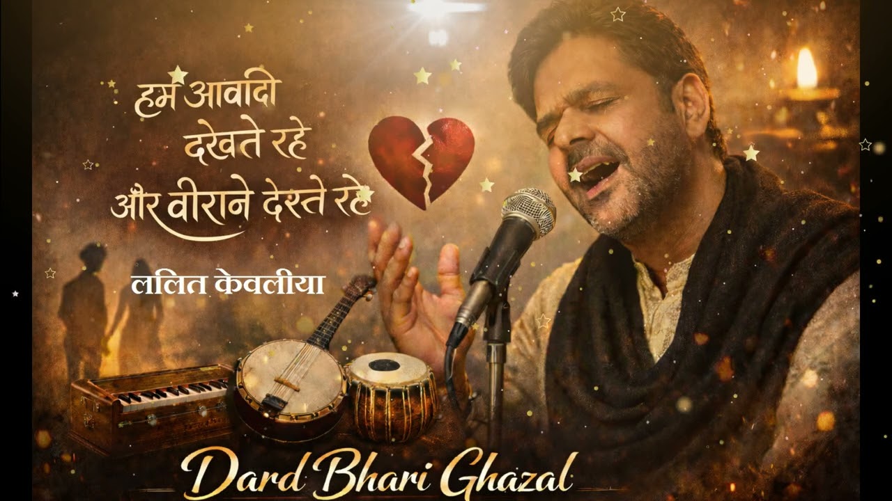 Hum Abadi Dekhate Rahe | हम आबादी देखते रहे | दिल तोड़ देने वाली ग़ज़ल | Intense Sufi Ghazal