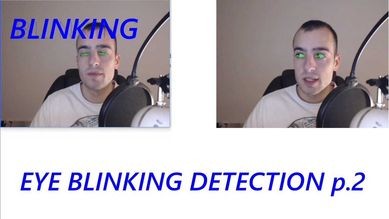 Eye Blinking detection – Gaze controlled keyboard with Python and Opencv p.2
