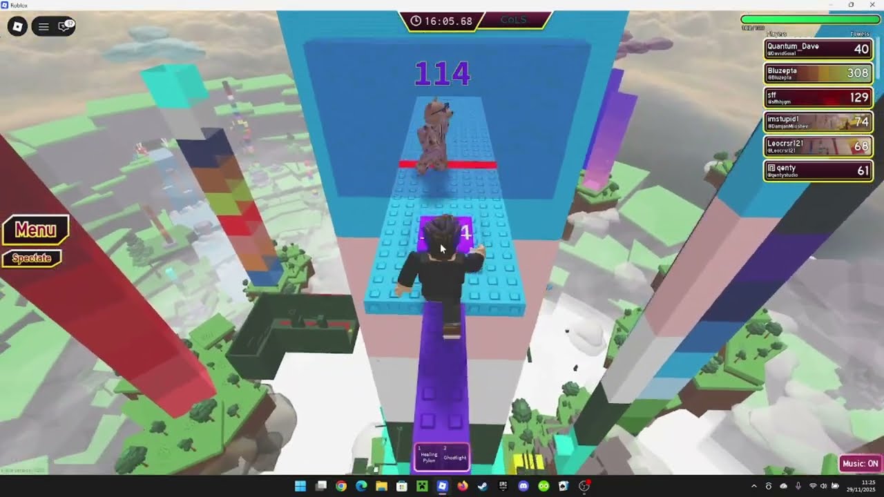 Beating Citadel of Laptop Splitting (Roblox, Eternal Towers of Hell)