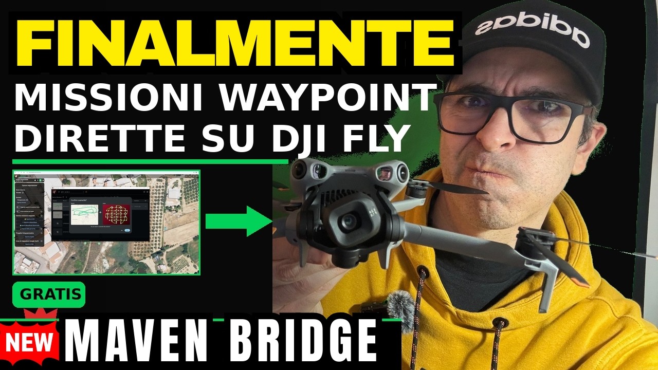 NOVITÀ ASSOLUTA PER LA FOTOGRAMMETRIA SU DRONI DJI