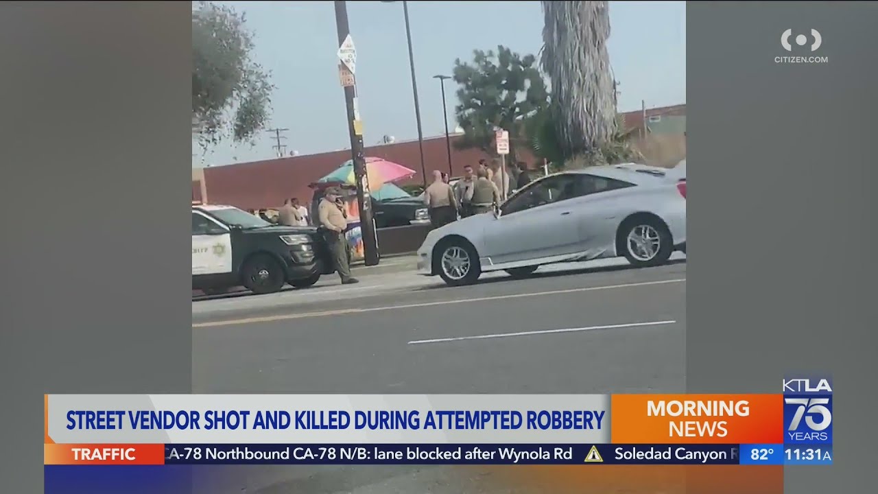 Street vendor shot and killed in Gardena-area attempted robbery