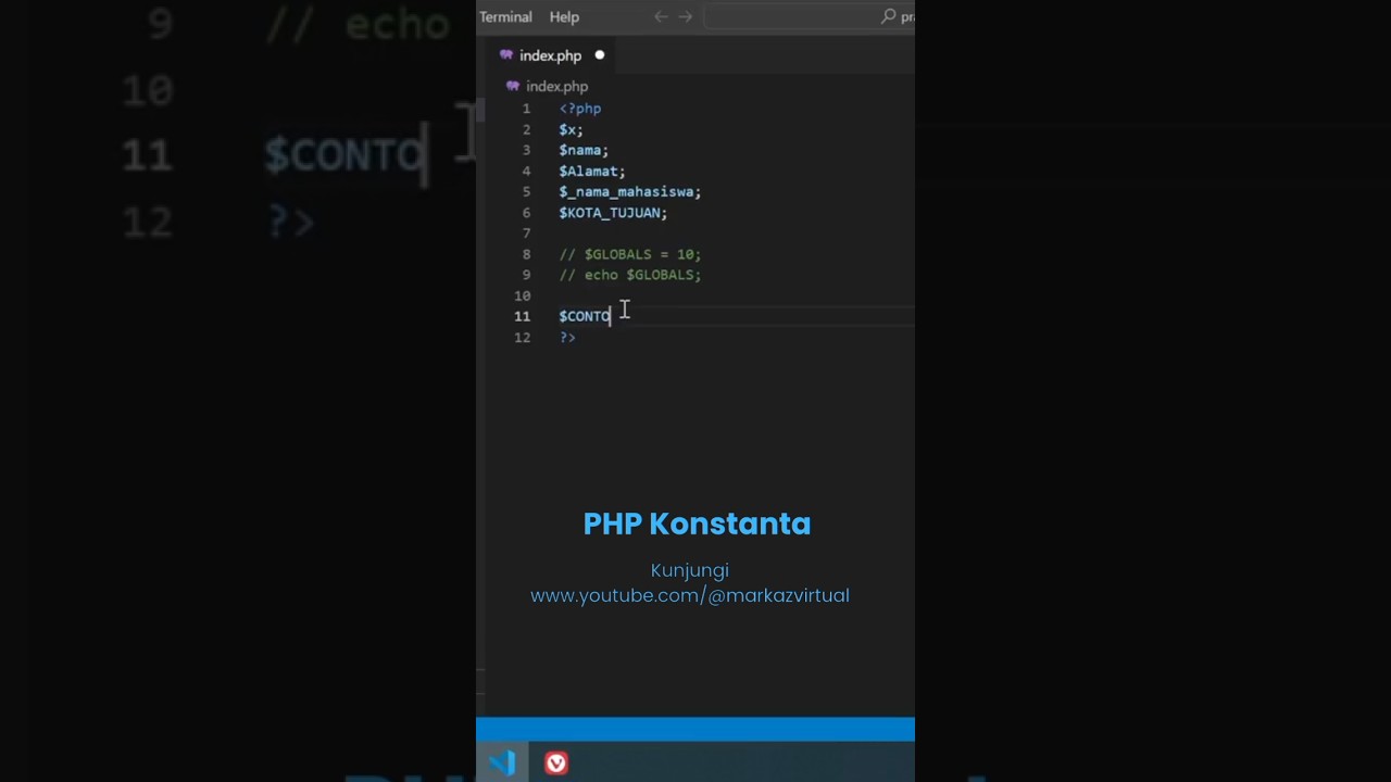 PHP Konstanta