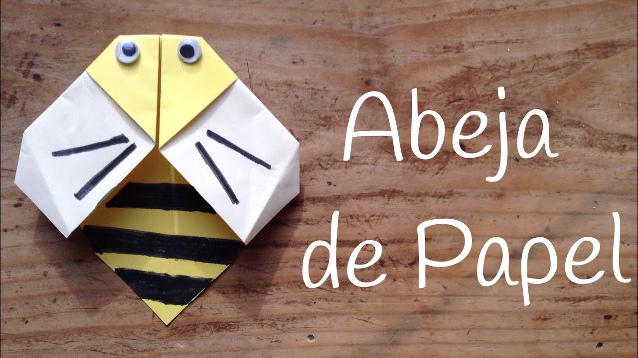 Abeja de papel fácil  | Origami fácil para niños