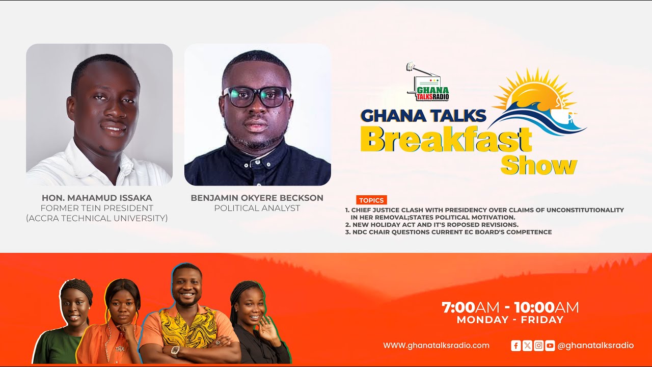 GhanaTalks Breakfast Show | 27th JUNE 2025 | #GhanaTalksBFS
