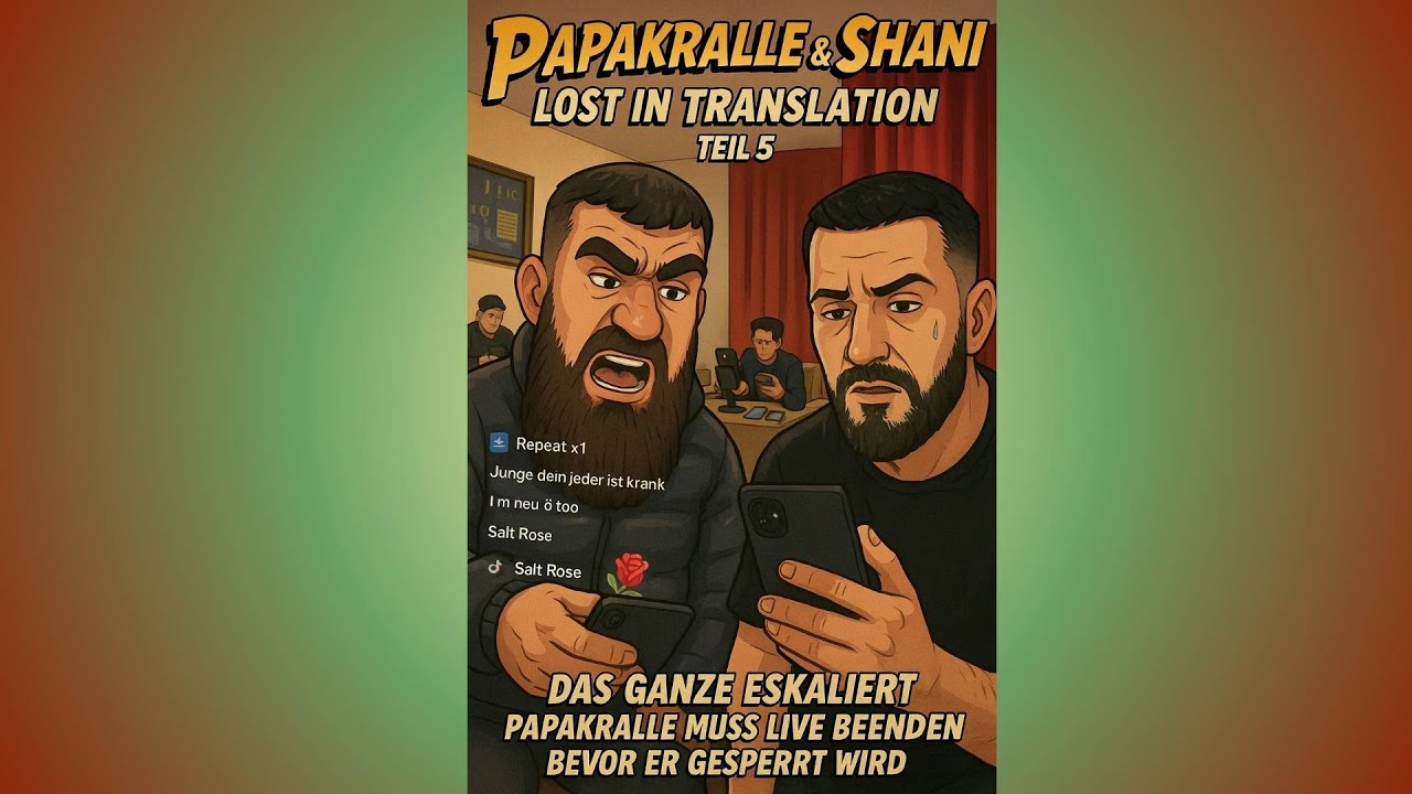tiktok cringe Papakralle Shani Lost in Translation 5 das ganze Eskaliert wieder