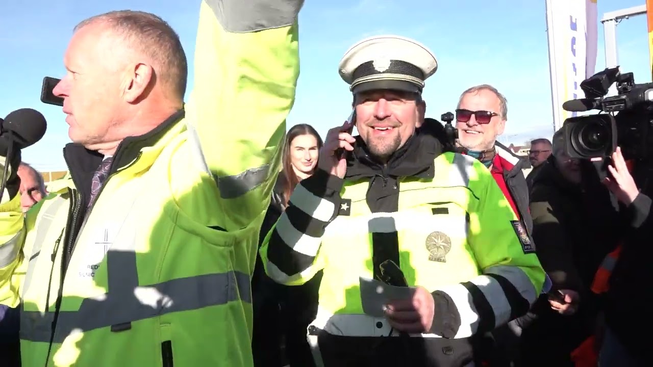 JcTED.cz v terénu: Otevření nových úseků dálnice D3 kolem Českých Budějovic