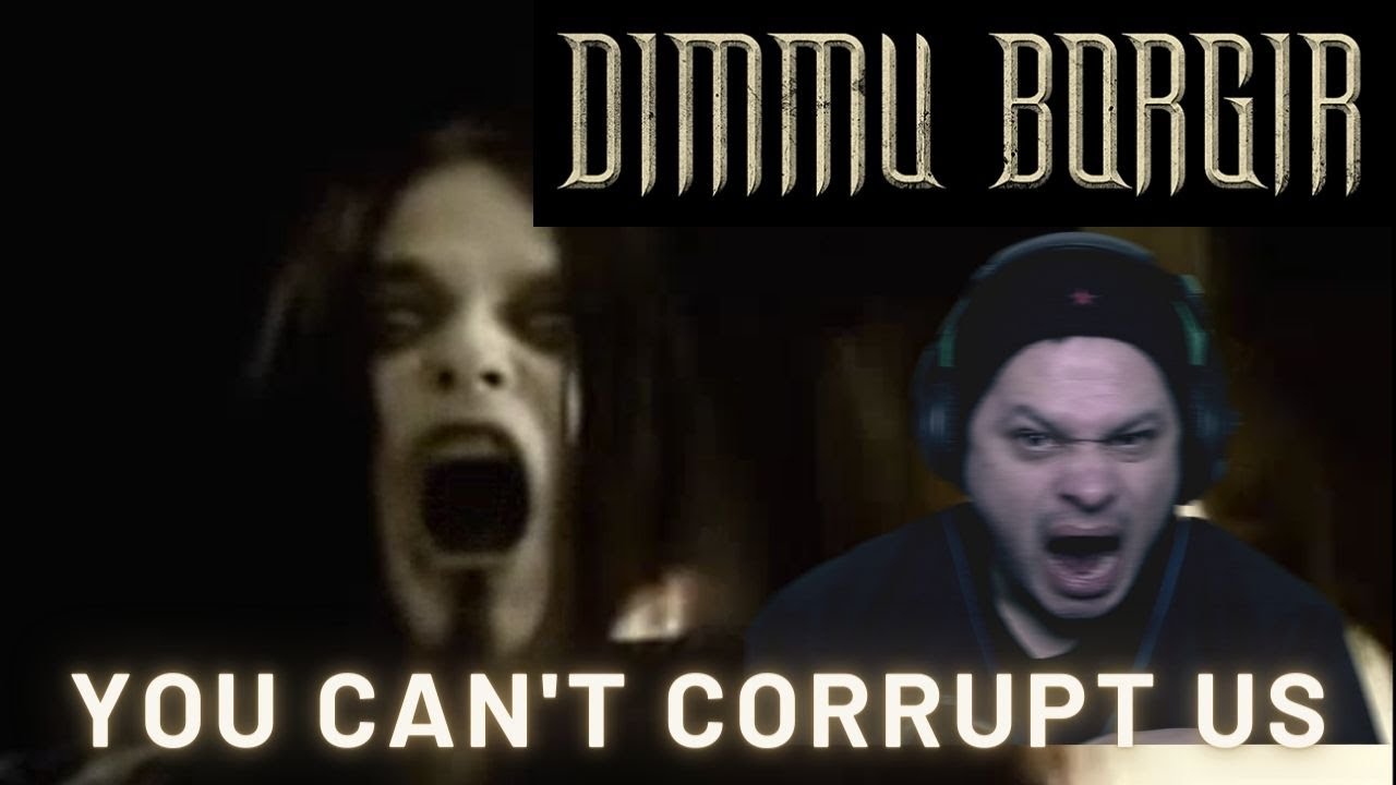 Reacting to: DIMMU BORGIR - THE SACRILEGIOUS SCORN Music Video