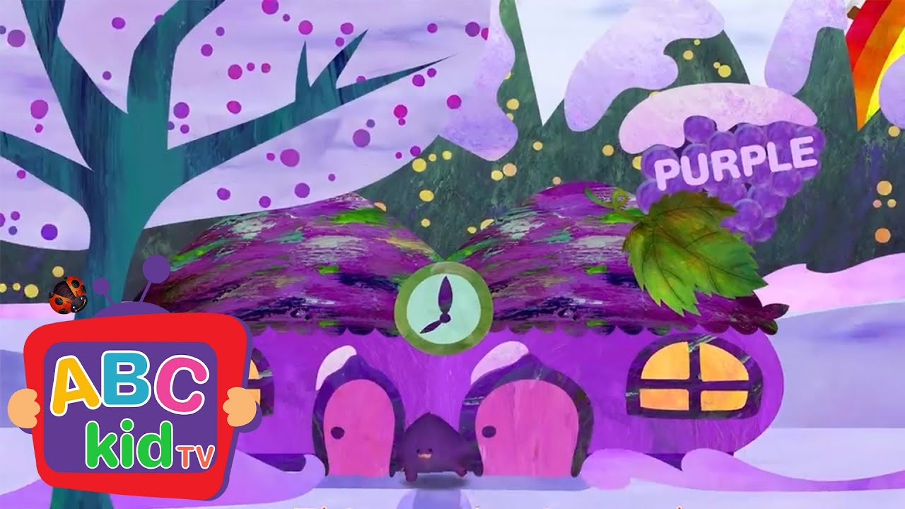 The Purple Song | ABC Kid TV Nursery Rhymes & Kids Songs