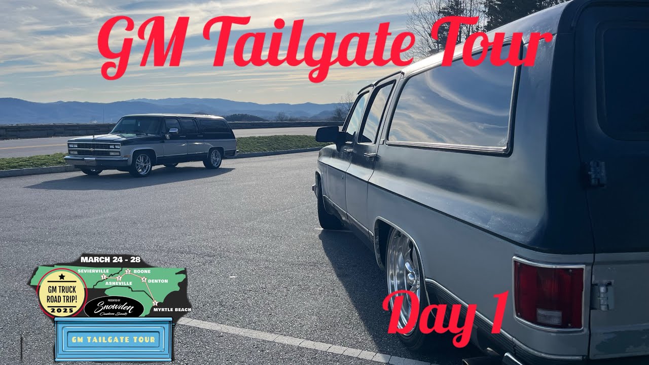 GM Tailgate Tour 2025 day 1   what an adventure! #gmtailgatetour