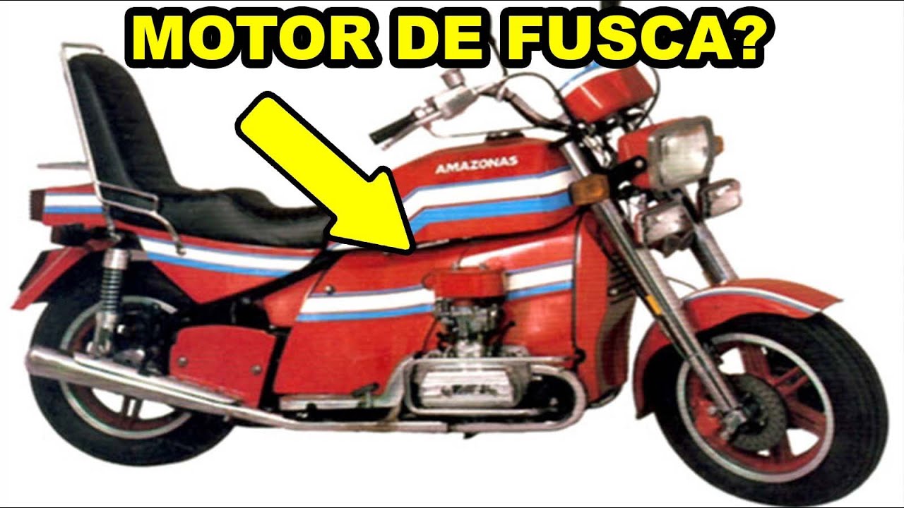 MOTO COM MOTOR DE FUSCA? | História da AME AMAZONAS!