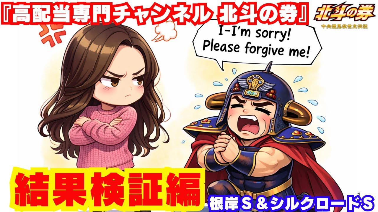 我が馬券に一片の悔いなし！…されど次回的中のための、2重賞敗因分析【根岸ステークス/シルクロードステークス】