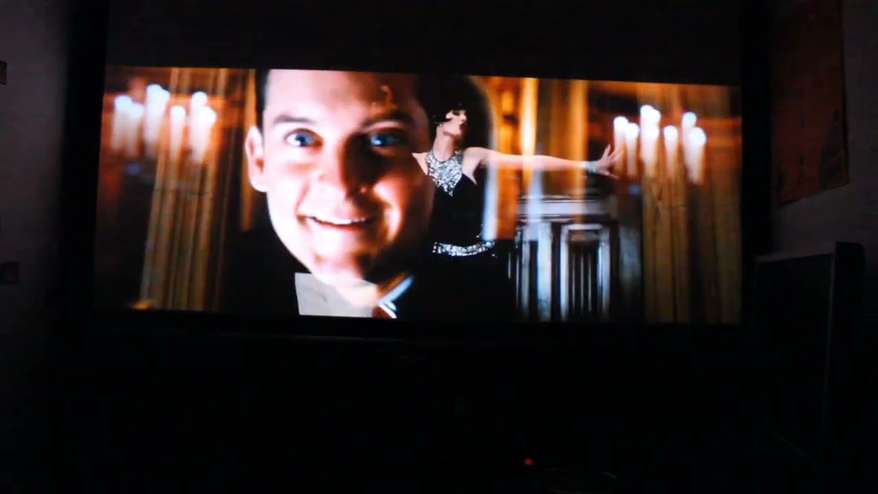 Barco 808 crt projector on 1080p