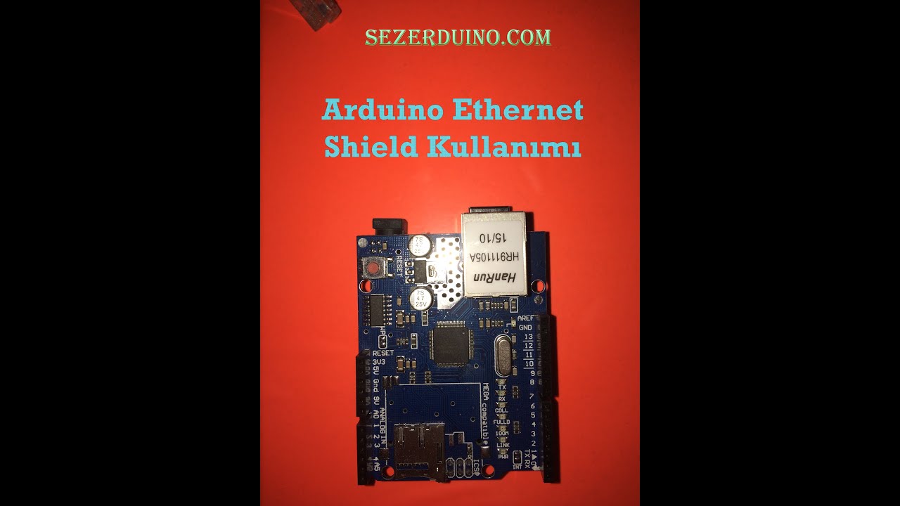 Arduino Enternet Shield ile İnternet Üzerinden Lamba Kontrolü