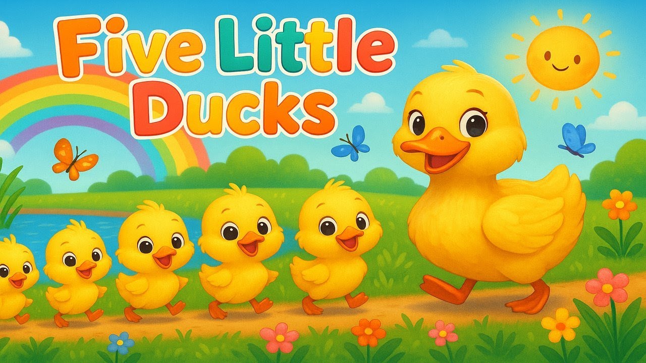 Five Little Ducks | Kids Workout Song | Move Your Body & Count