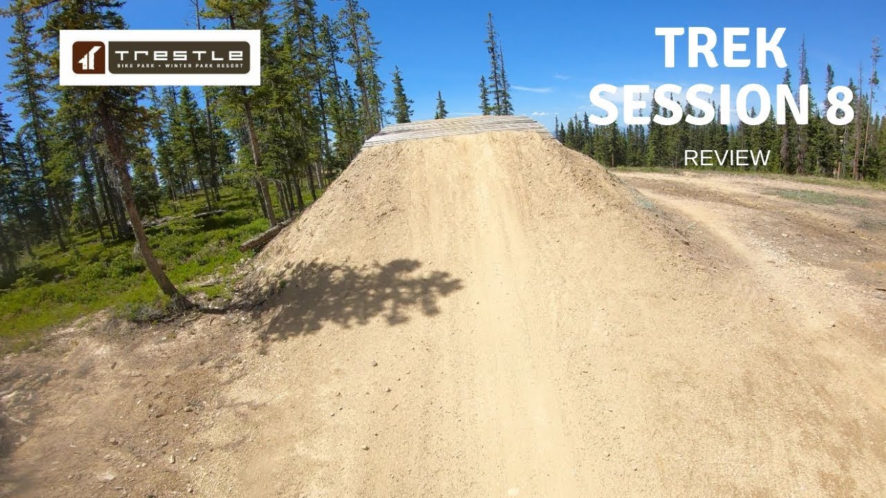 Reviewing the TREK SESSION 8 at Trestle Bike Park!
