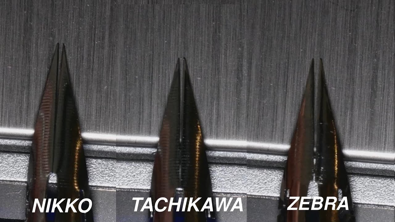 Trying to find a difference between comic G nib brands