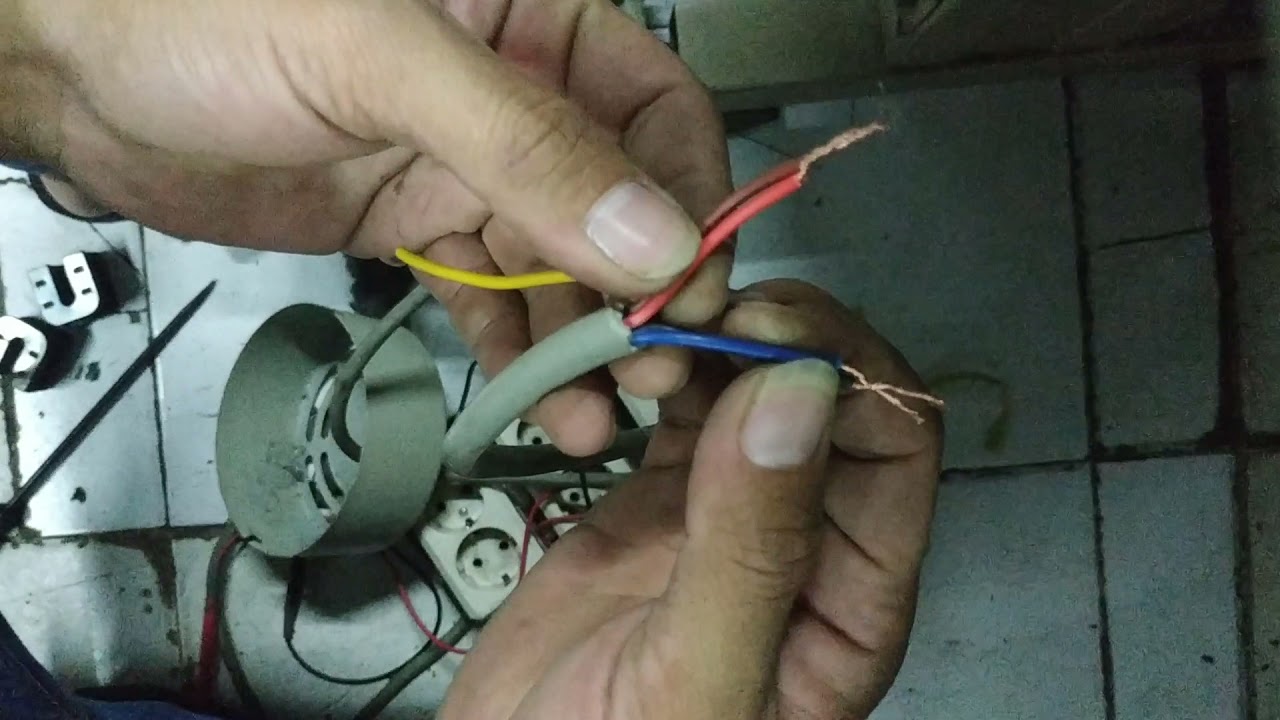 penyambungan kabel dinamo 4 kabel warna