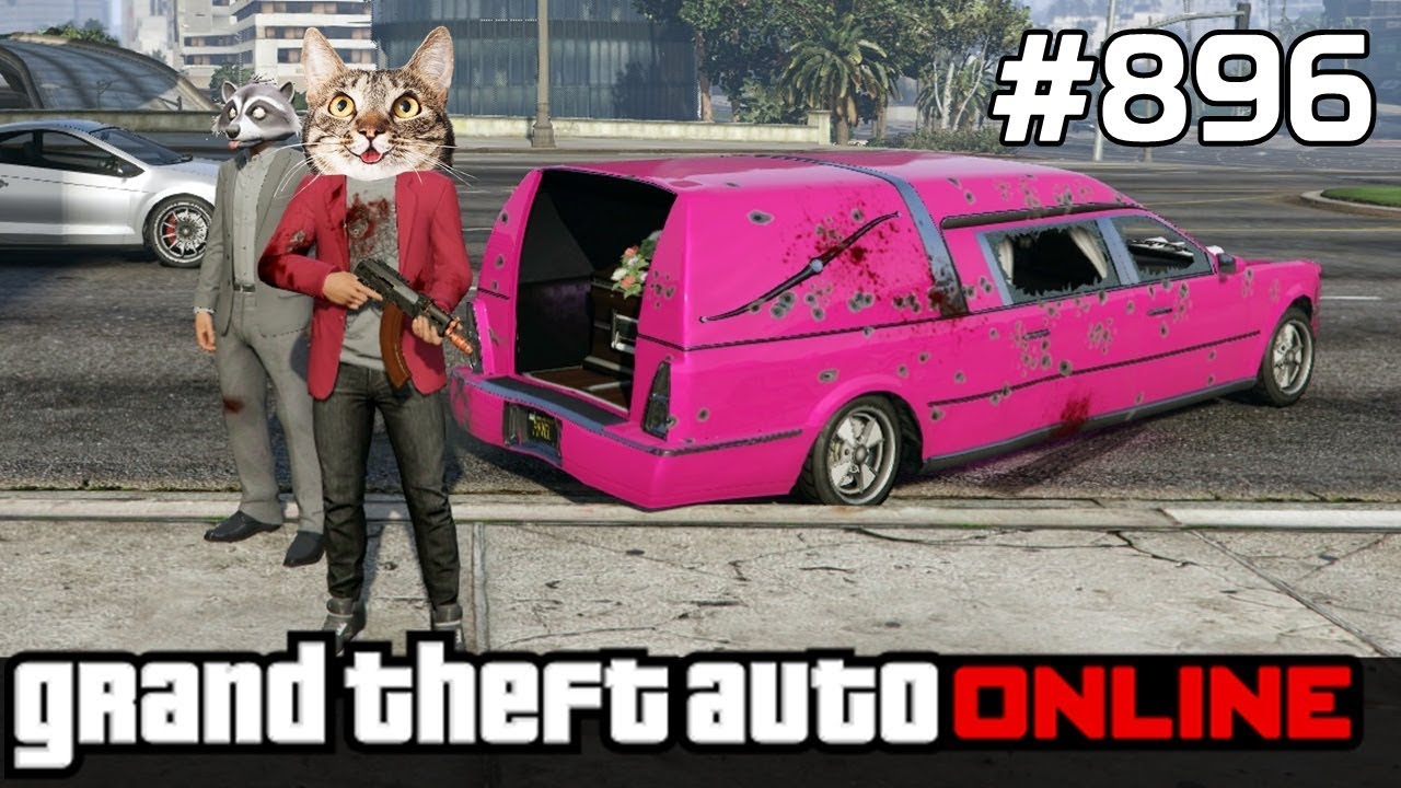 GTA 5 PC Online Po Polsku [#896] KUPUJĘ & Tuning KARAWAN Pogrzebowy /z Skie