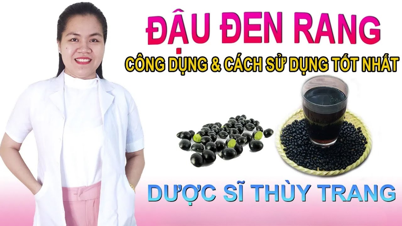 Uống nước đậu đen rang có tác dụng gì? #nuocdauden @duocsitrangnguyen
